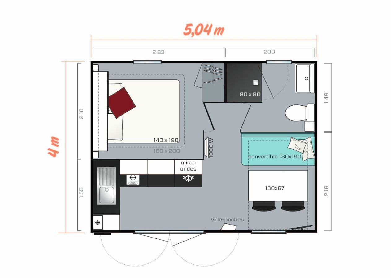 德布伦克伯格小屋公园洋房汽车旅馆 斯欣费尔德 外观 照片